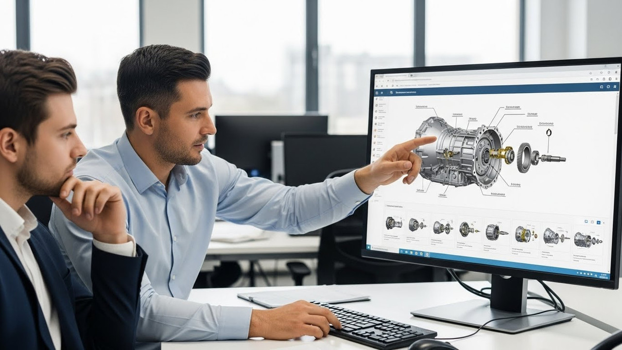 Консультация по подбору запчастей для спецтехники в офисе компании