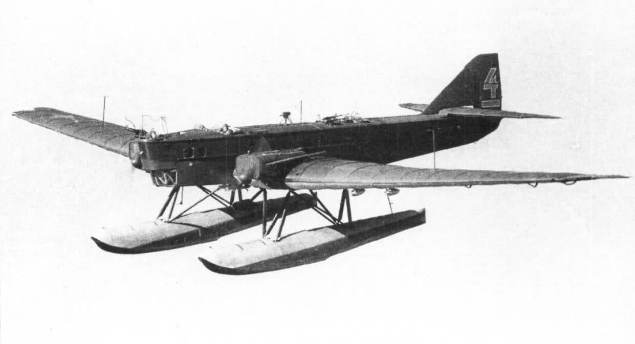 Tupolev ANT-4 TB-1P. Hidroavión de Reconocimiento y Enlace