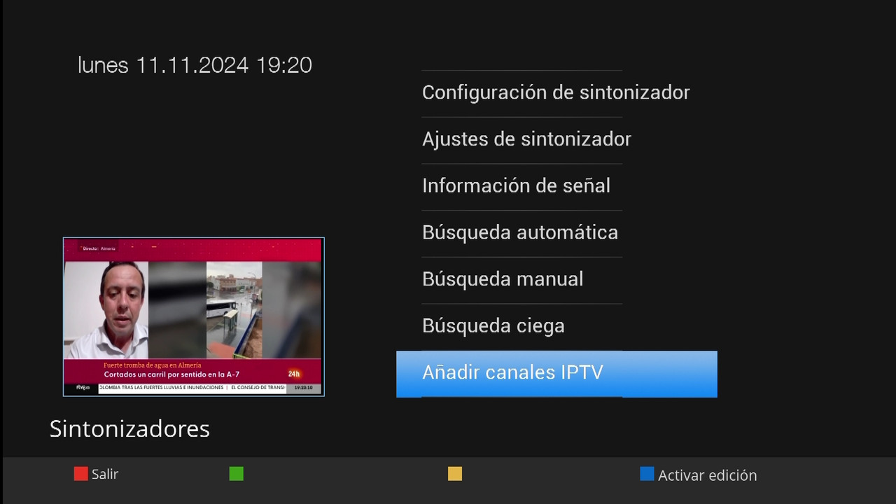añadir canales iptv