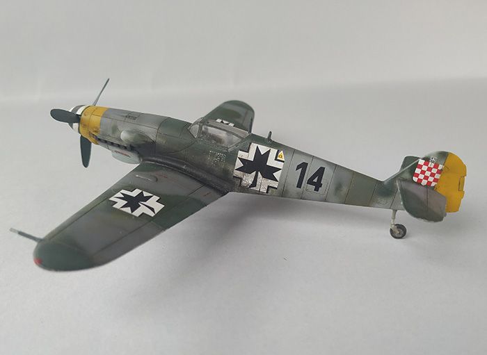 Bf-109G 2.Lj. AZ model i Revell 1/72 Pt.II IMG-20201024-123234