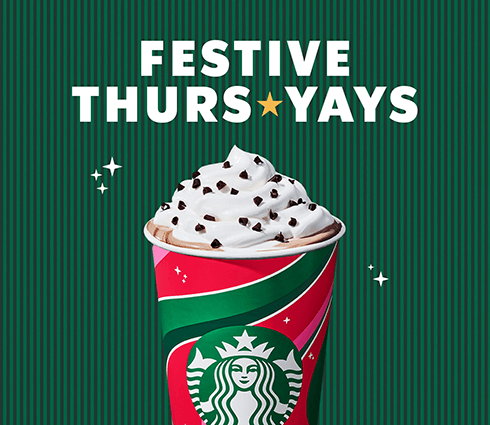 Unlock Savings: Half Off Starbucks Drinks Every Thursday in December for Rewards Members!