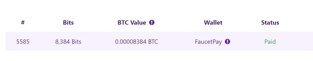 1st payment from Moremoney ( ฿0.00008384 ) Moremoneypayment