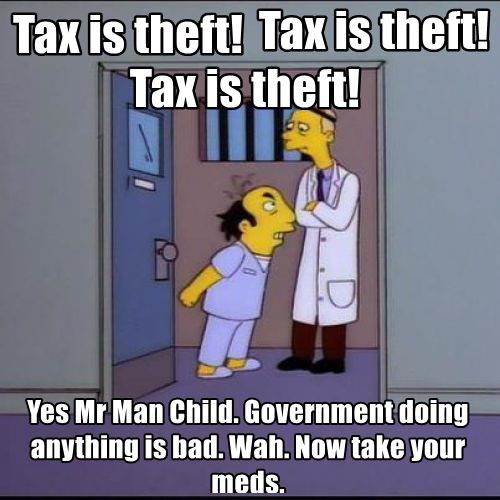it stinks tax is theft