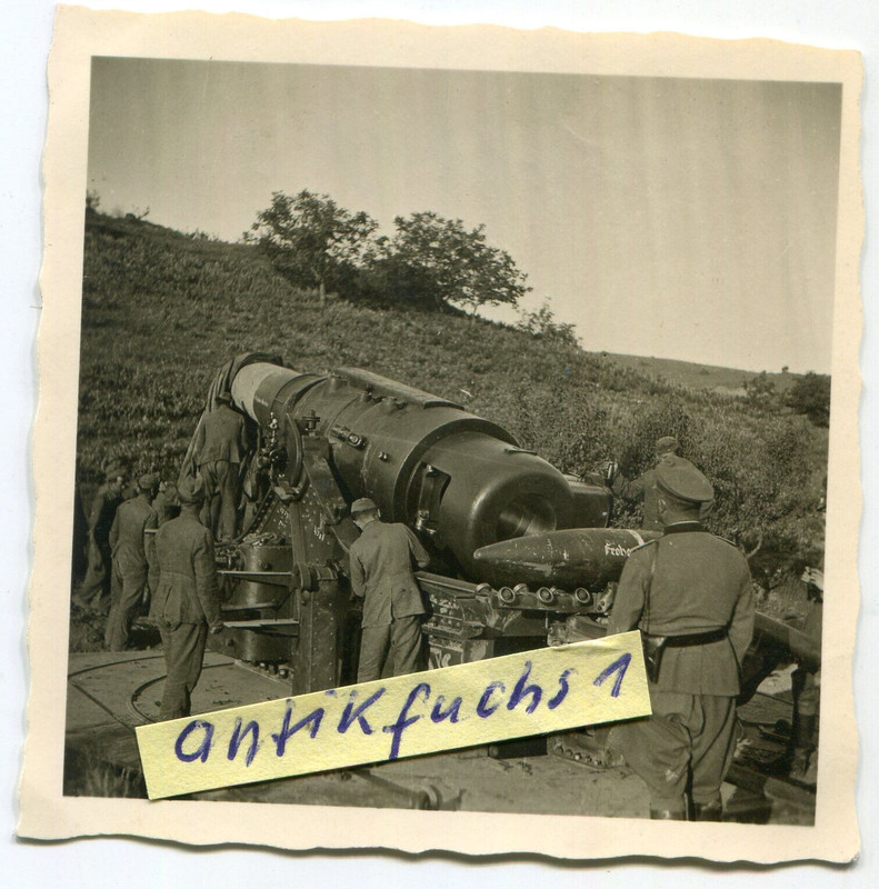 überschwerer Deutscher Geschütz-Mörser THOR auf der Krim 1942