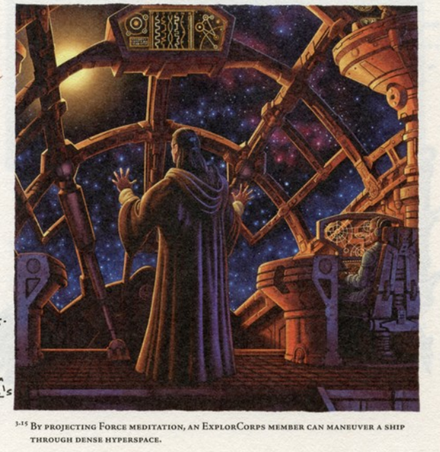 Can navigate ships through hyperspace