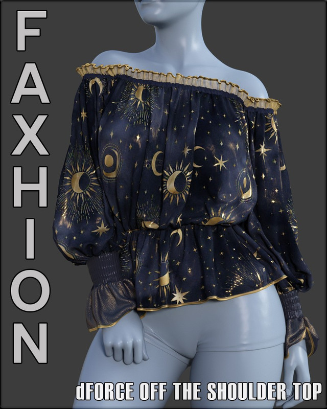 Faxhion – dForce Off the Shoulder Top