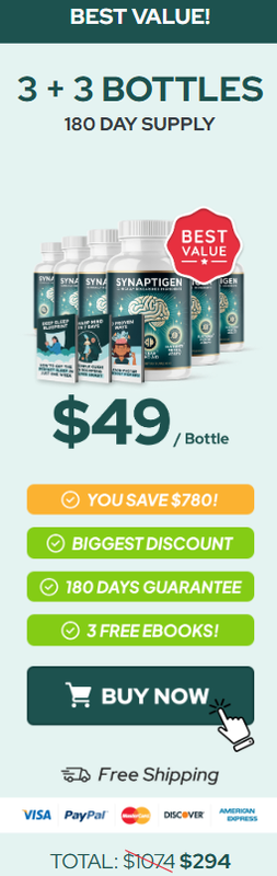 6 BOTTLES - 6 meses de suprimento - BEST VALUE
