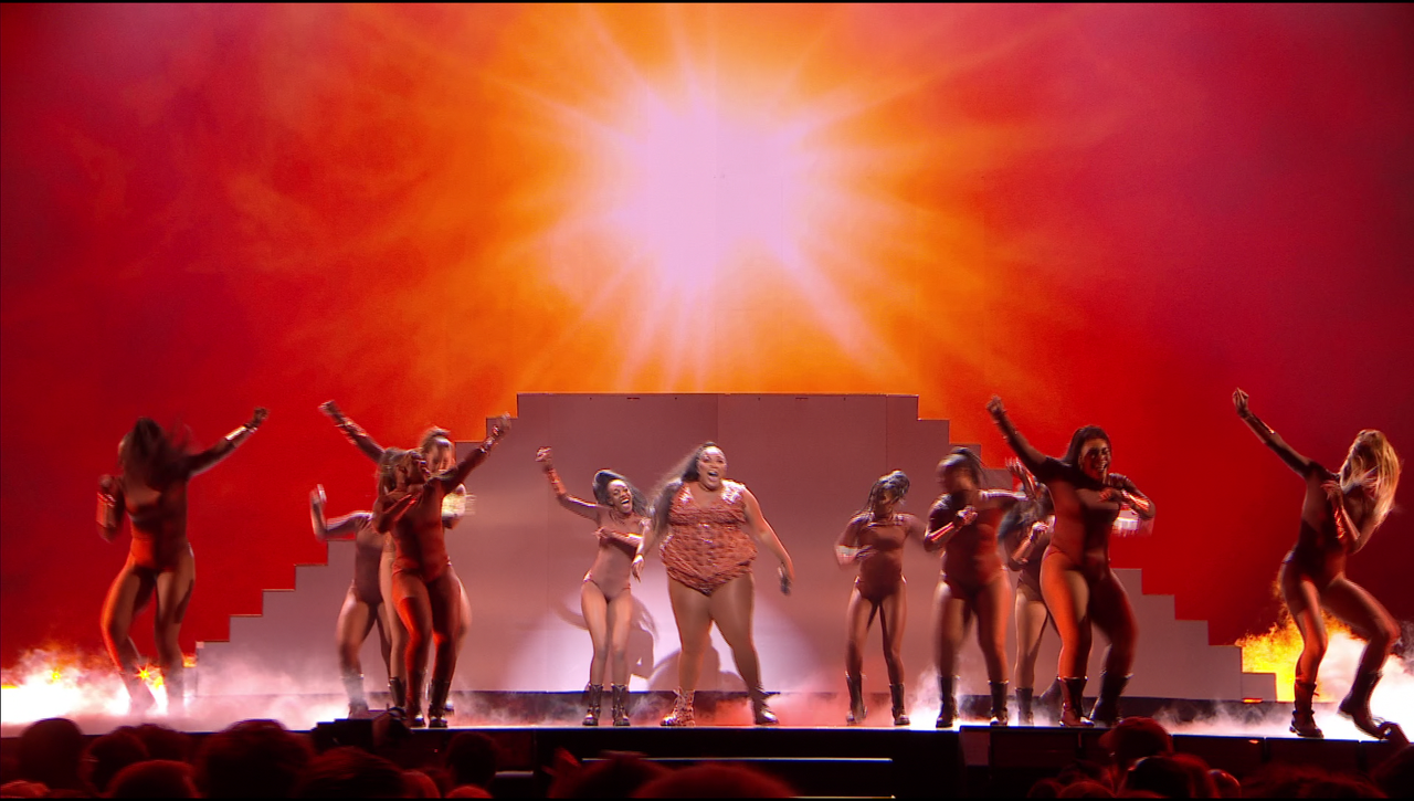 Lizzo - Medley,2020 Brit Awards,18 feb(FEED-1080i-MPA2[00_03_18.