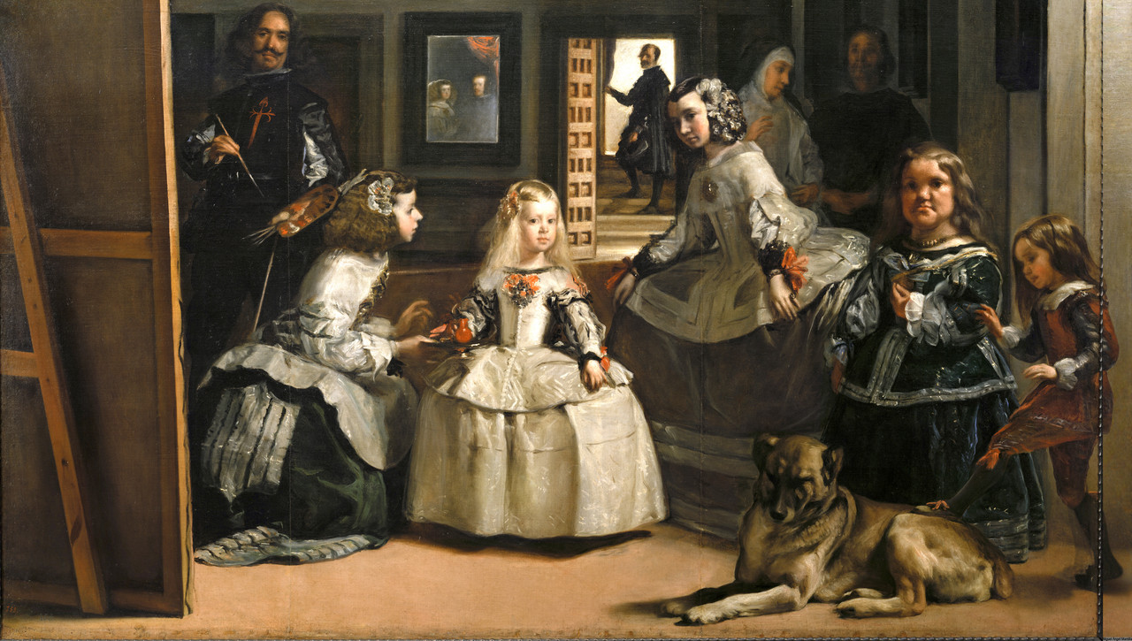 personajes en las meninas de velc3a1zquez - Velázquez pintor de pintores