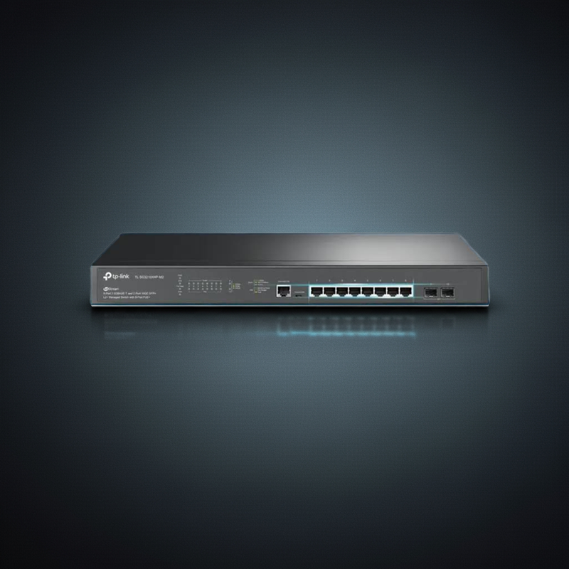 Switch com 8 Portas 2.5G PoE+