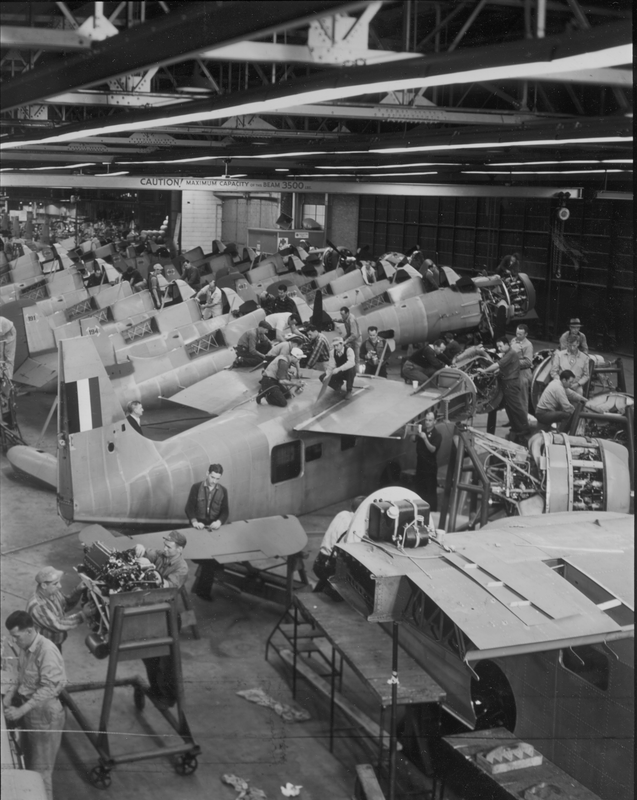 3 grum 698 G-21 Goose, F4F Wildcat production, 1942