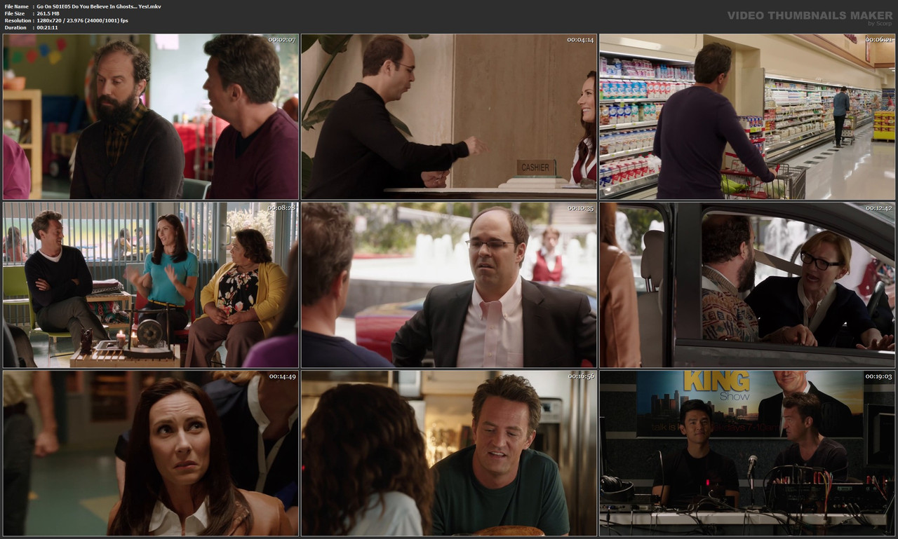 Go On S01E05 Do You Believe In Ghosts... Yes!.mkv