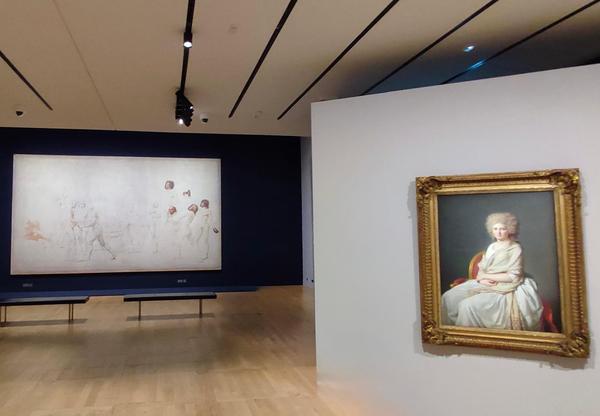 Exposiciones dos días antes del robo en el Louvre. - París: Exposición Jacques-Louis David, Sargent, Greuze y Georges de la Tour (51)