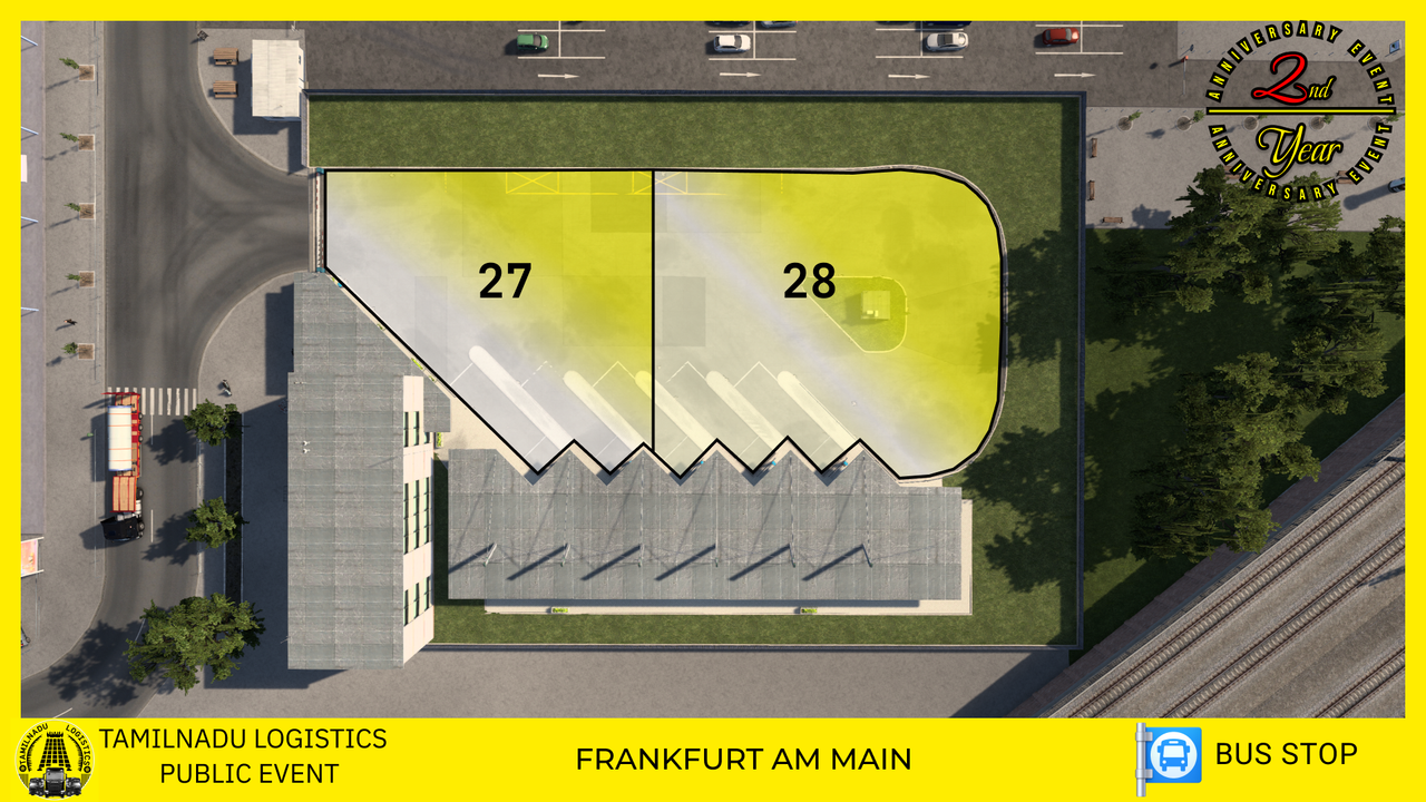 Route A - Frankfurt - Bus Stop - {Slot27and 28-NVA group}
