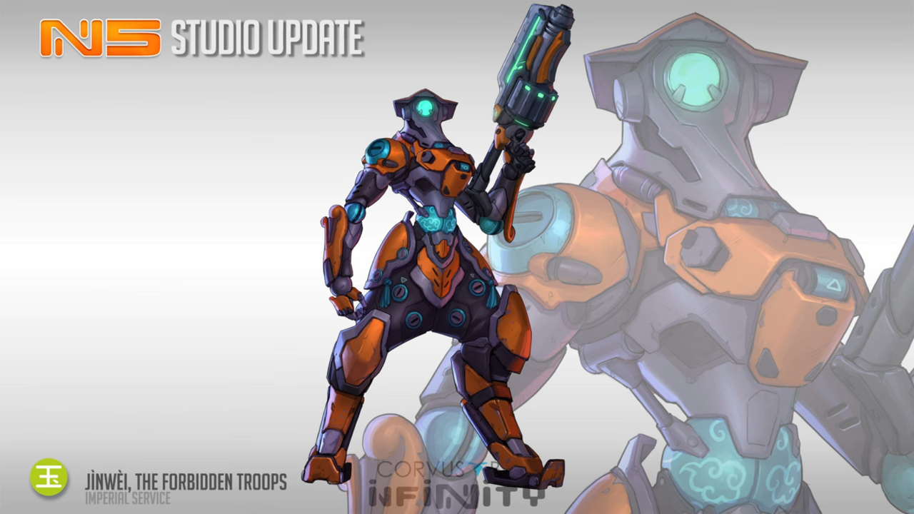 Corvus Belli - [Infinity Universe] Studio Update - Gen Con 2025 Seminar [26Fqm9pMMeo - 1613x907 - 5m