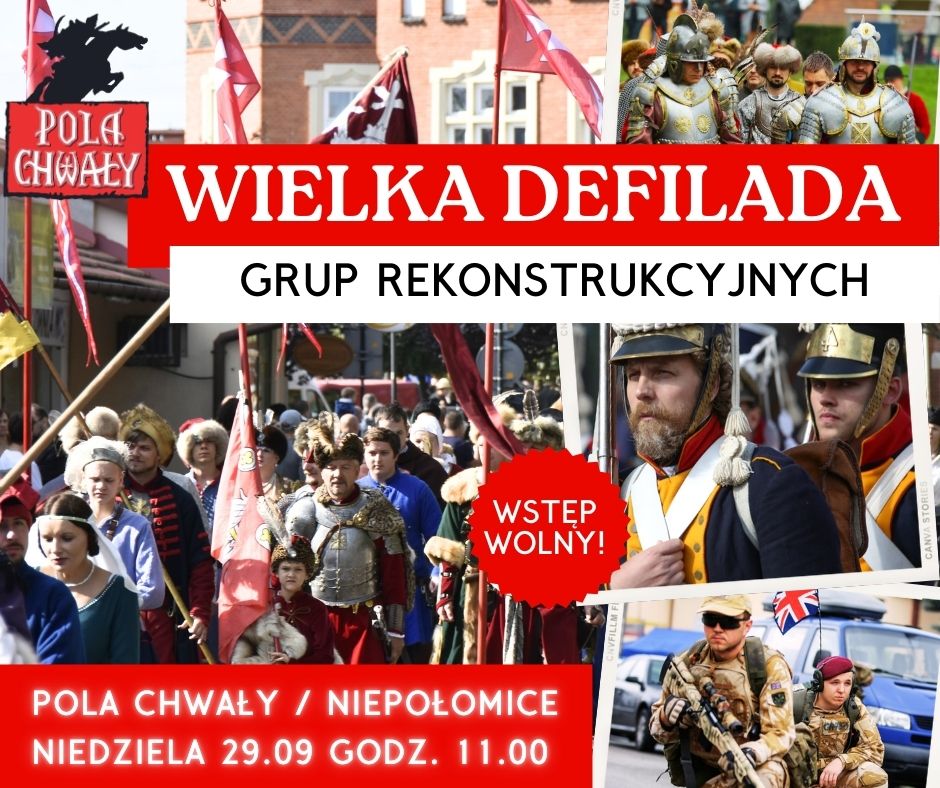 Defilada rekonstruktorów