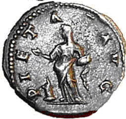 Glosario de monedas romanas. PIETAS. 8