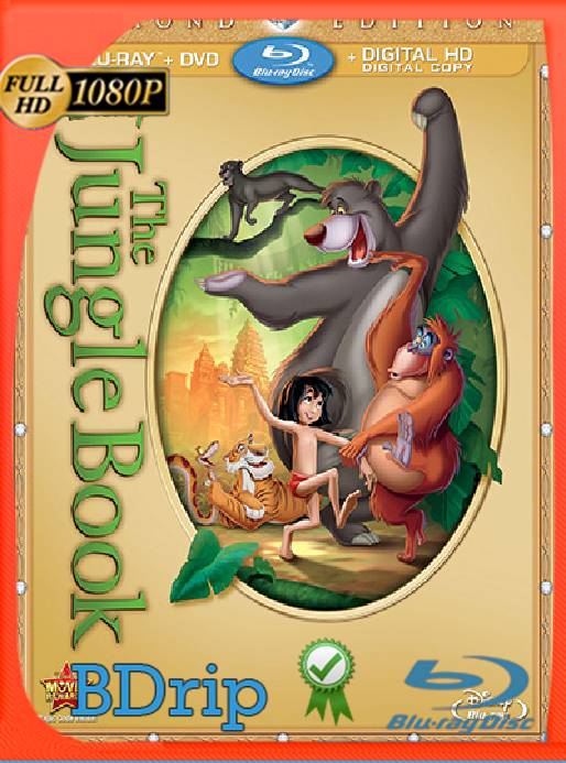 The Jungle Book (1967) BDRip [1080p] [Latino] [GoogleDrive] [RangerRojo]