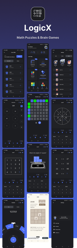 Math Puzzles & Brain Games