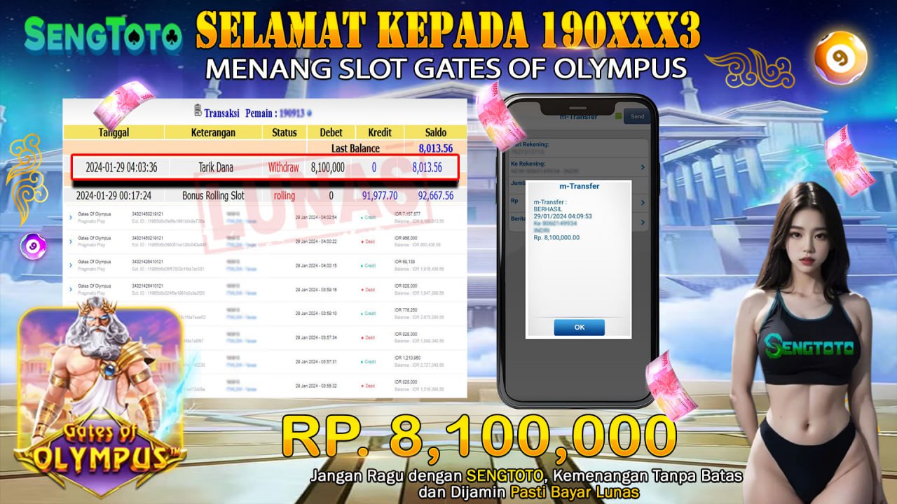 BUKTI PEMBAYARAN SLOT GATE OF OLYMPUS