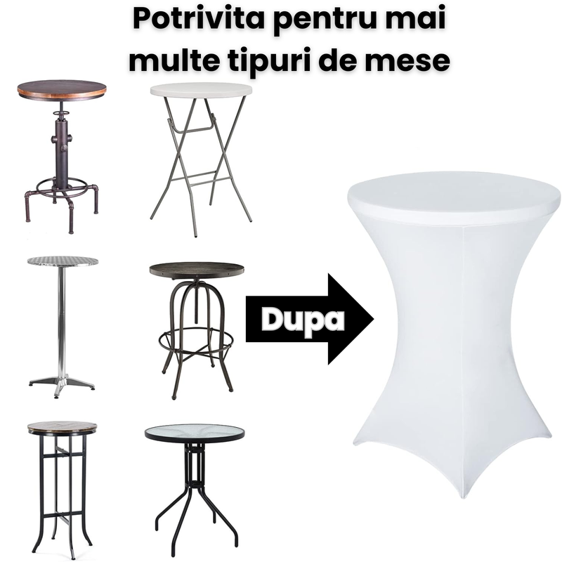 husa masa evenimente, husa elastica, fata de masa, fata de masa evenimente