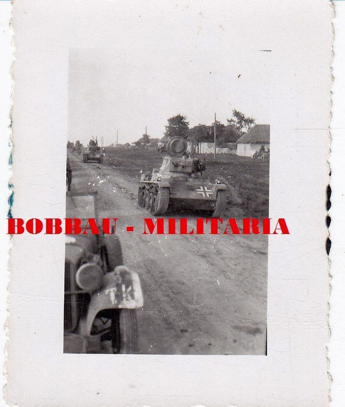 ungarischer 38M Toldi Beutepanzer Balkenkreuz Beute Panzer tank 