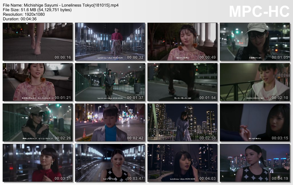 Michishige Sayumi - Loneliness Tokyo[181015].mp4_thumbs_[2018.10