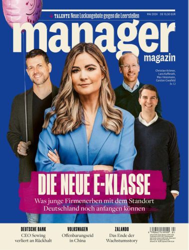 Manager Magazin Wirtschaft aus erster Hand No 05 Mai 2024
