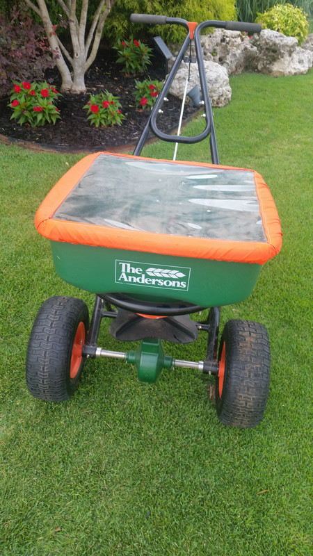 Andersons on the lawn