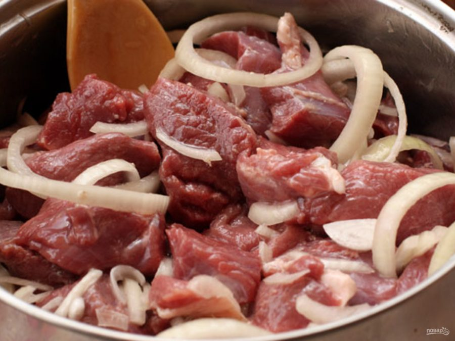 Баранина в маринаде  (1кг)