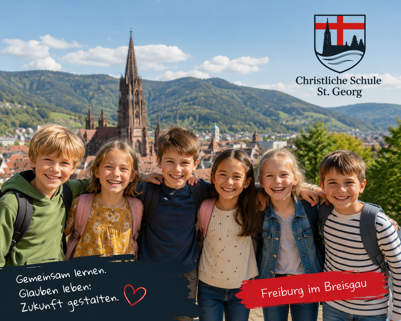 Christliche Schule St. Georg – Gruppenfoto
