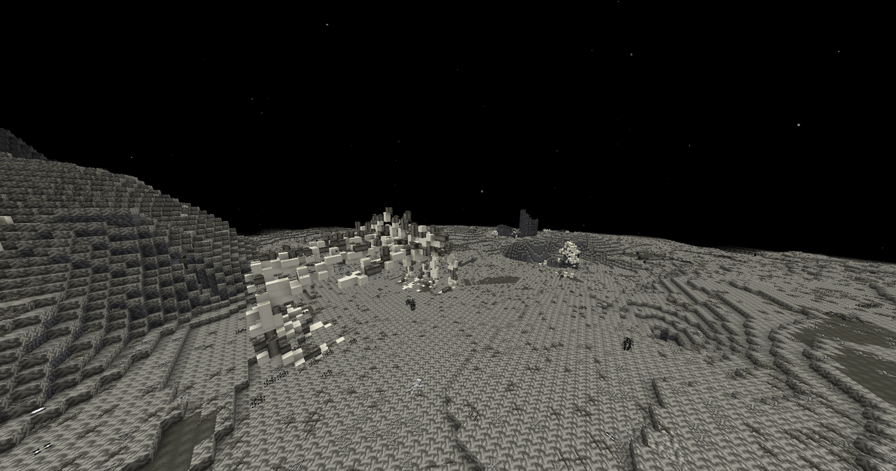 A valley made out of thousands of bones 