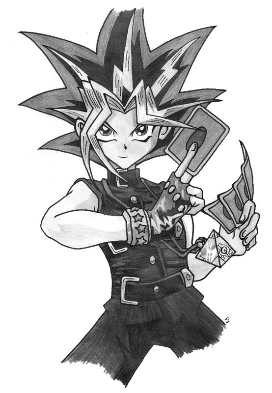 Hình vẽ Atemu (Yami Yugi) bộ YugiOh (vua trò chơi) - Page 23 5_Atemp_256