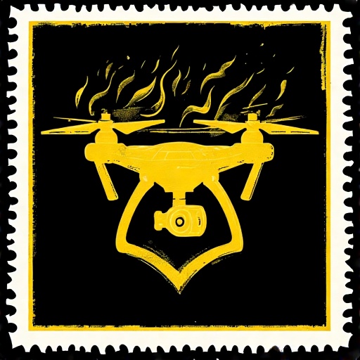 Postal-stamp-style-art-of-a-fl-24