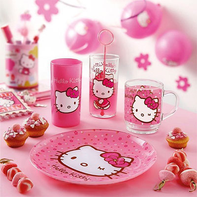 Посуда для детей Hello Kitty