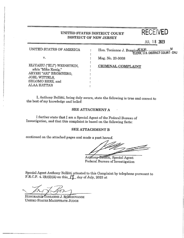 23 3038 Weinstein et al draft Complaint FINAL 7 18 2023 749 pm — Postimages