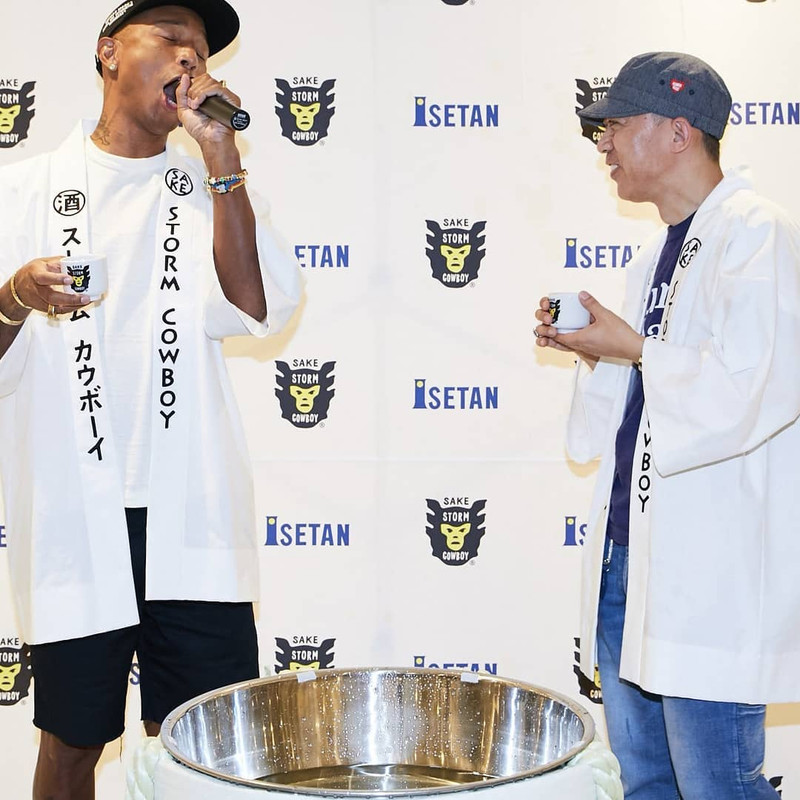 NIGO & Pharrell Make 'Storm Cowboy' Sake - The Neptunes #1 fan site, all  about Pharrell Williams and Chad Hugo