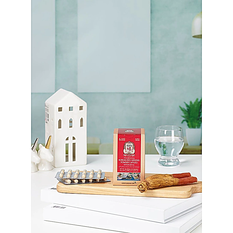 cheongkwanjang korean red ginseng powder capsule 180's