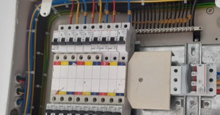 Study electrical drawing for building