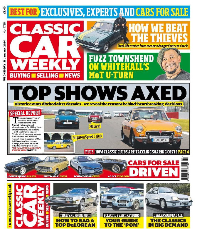 Classic Car Weekly - 31 January 2024
