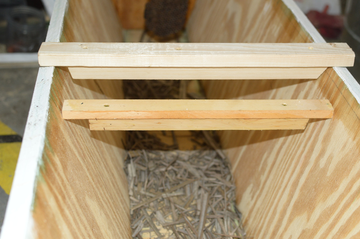 making a nuc box for Warre and Kenya top bar hive compatibility
