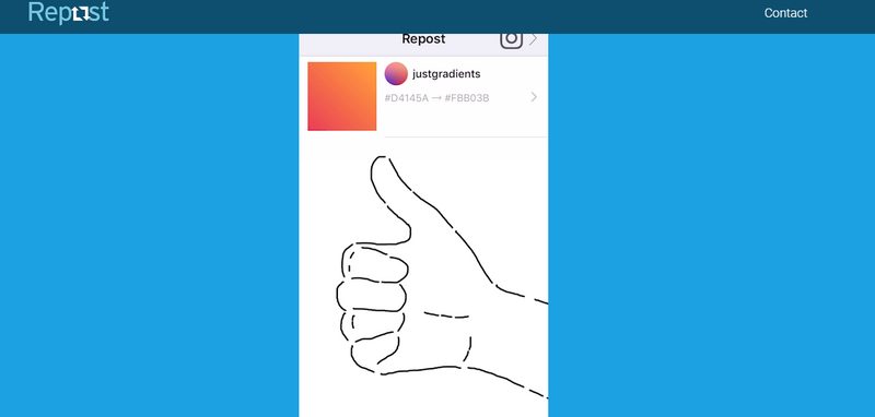 Repost instagram tool