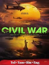 Civil War (2024) HDRip Telugu Movie Watch Online Free