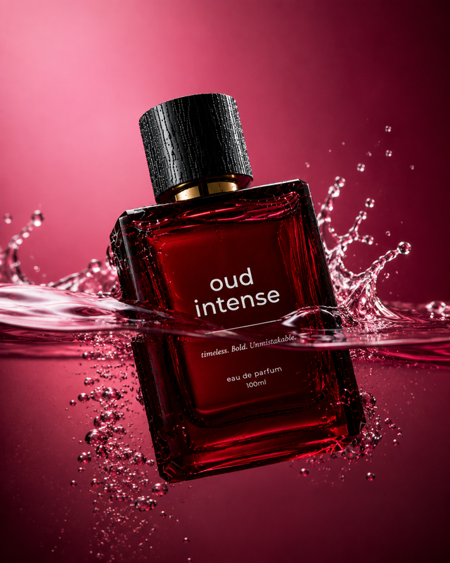 Example result for: Half-Submerged Splash: Water Ripple Product Photography Prompt