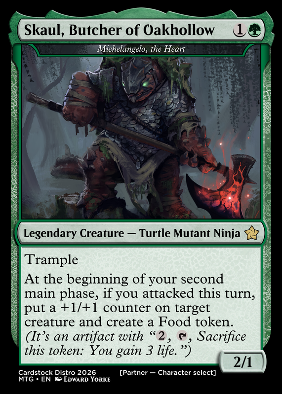 Michelangelo the Heart (Skaul Butcher of Oakhollow)