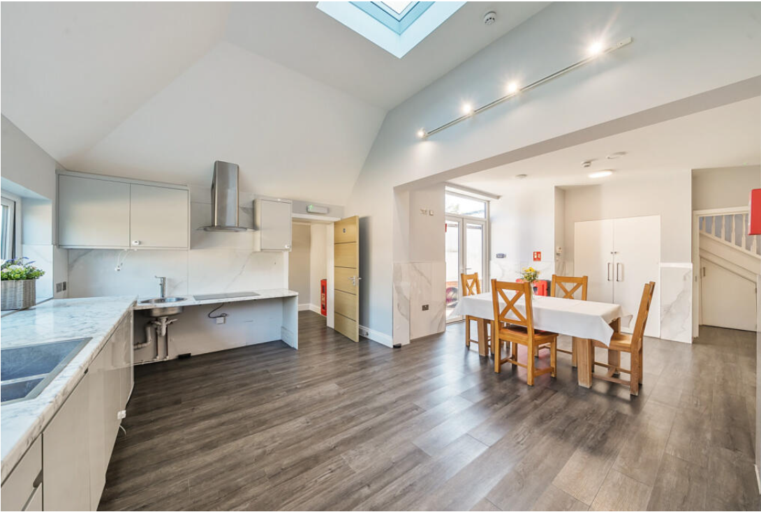 Frithwood kitchen and dining view 2