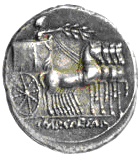 Glosario de monedas romanas. RAMA DE LAUREL. 9