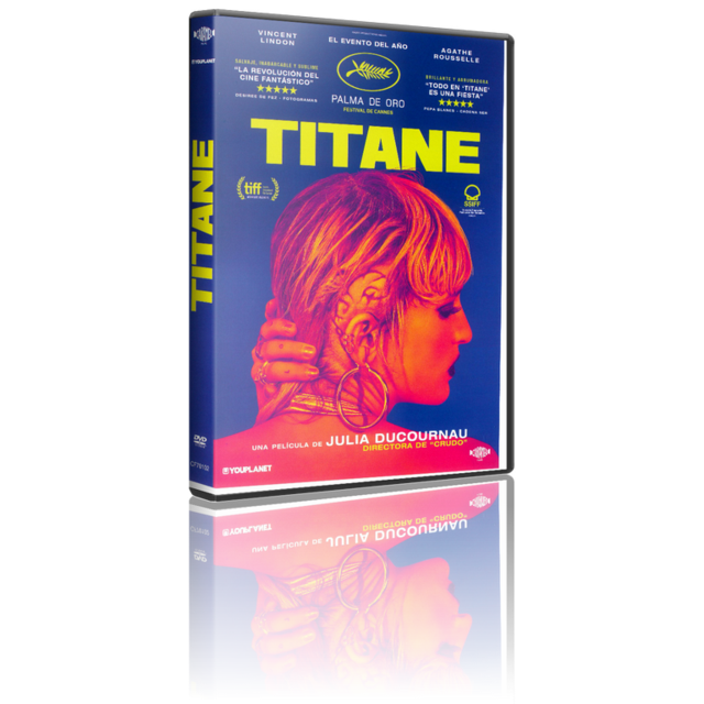 Portada - Titane [2021] [Dvd9 Full] [Pal] [Cast/Fra] [Sub:Cast] [Thriller]