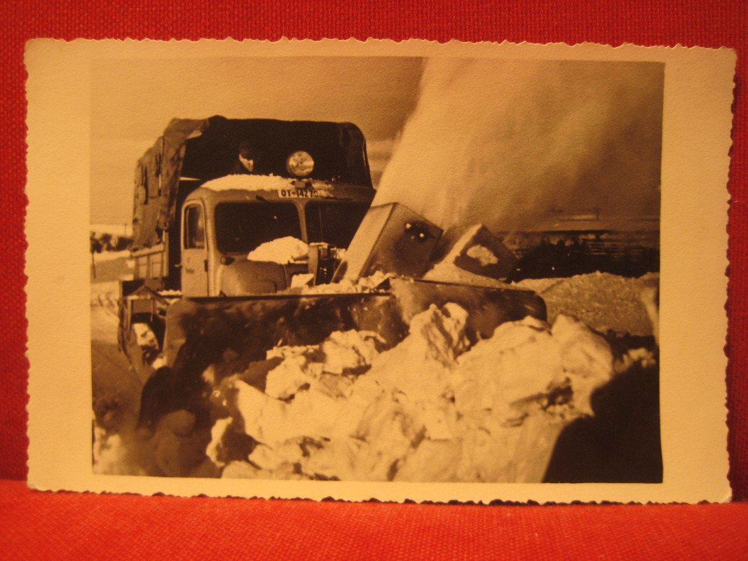 Steyr Raupenschlepper Ost RSO Schneefräse Org. T