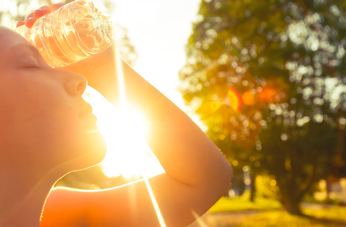 Faire face à la canicule EN TROIS GESTES